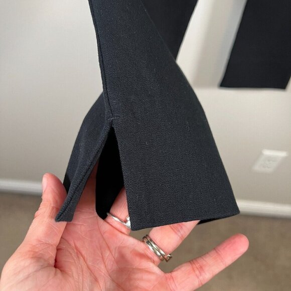 Lilly Pulitzer Merrin High-Rise Bi-Stretch Pant Size 2 Solid Black Work Office - Picture 6 of 9